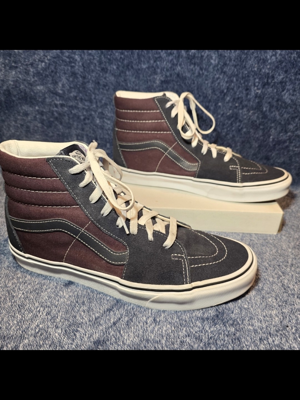 Vans Sk8-Hi "2-Tone" in the Navy/Port Royale
